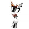 Cafetière Italienne Moka pour Espresso - Capacité 3 Tasses Morsana