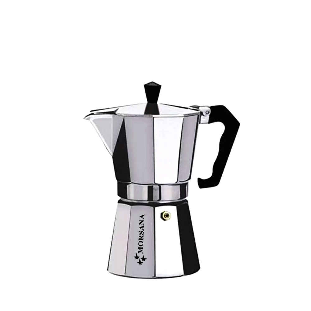 Cafetière Italienne Moka pour Espresso - Capacité 3 Tasses Morsana