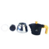 Cafetière Italienne Moka pour Espresso - Capacité 3 Tasses Ruppel