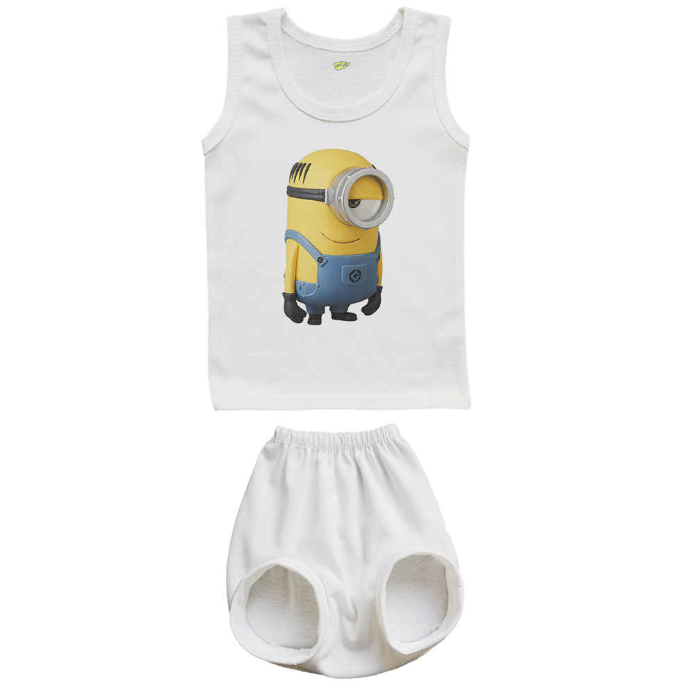 Ensemble Débardeur et Short Minions pour Nouveau-né – Garçons et Filles