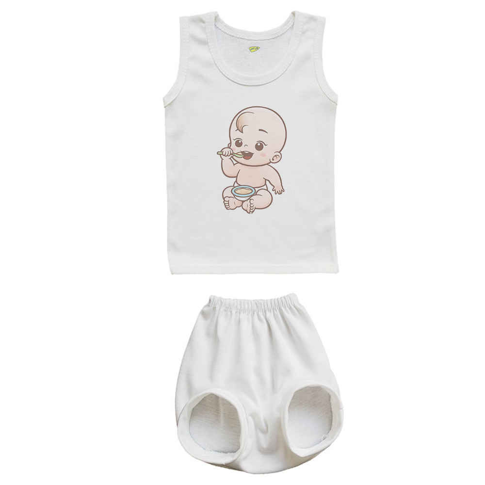 Ensemble Débardeur et Short pour Nouveau-né – Modèle Petit Garçon