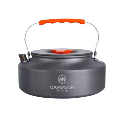 Bouilloire Légère pour Camping Modèle Campsor – Idéale pour les Feux de Camp