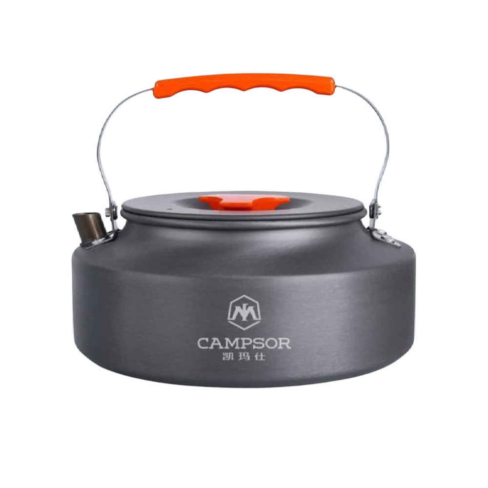 Bouilloire Légère pour Camping Modèle Campsor – Idéale pour les Feux de Camp
