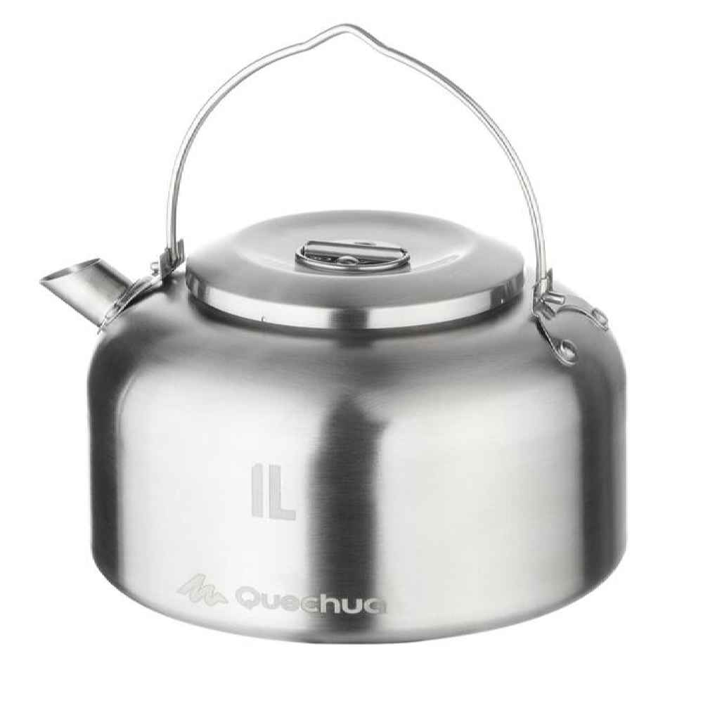 Bouilloire légère pour camping modèle Quechua – Parfaite pour les feux de camp