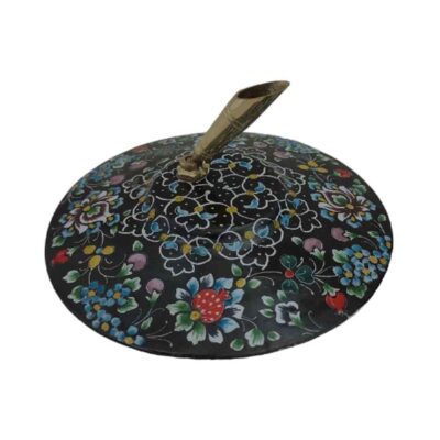 Porte-stylo en cuivre persan pour bureau – Émaillage Minakari