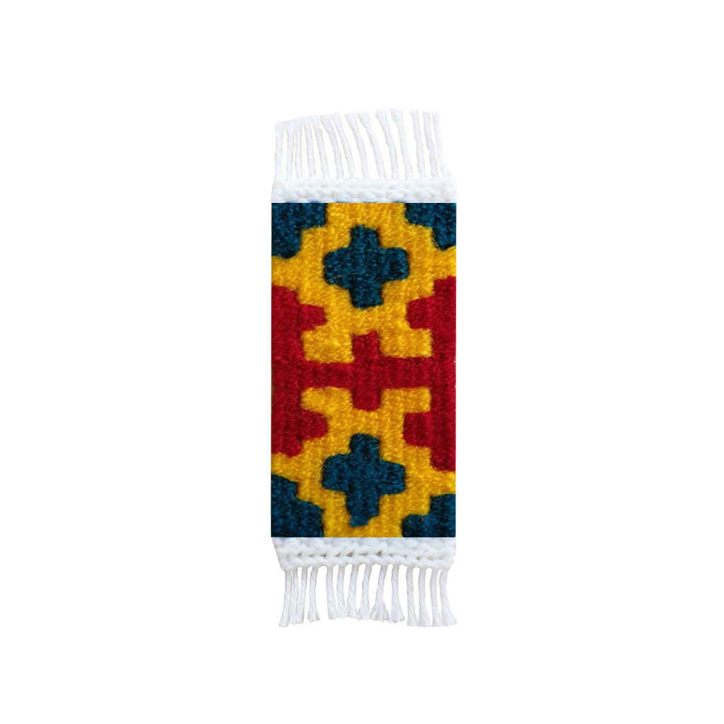 Marque-page inspiré des kilims persans – Modèle Nafas
