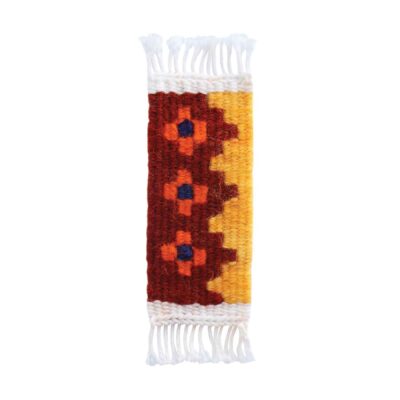 Marque-page inspiré des kilims persans – Modèle Tamana