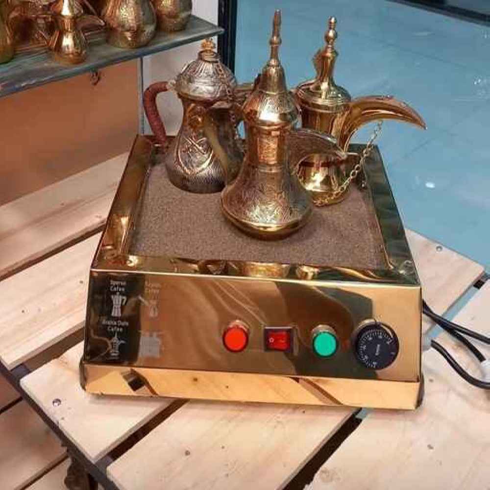 Machine à Café sur Sable Style Golfe - Compacte et Authentique