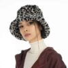 Chapeau seau d'hiver pour femmes - Modèle Leo