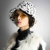 Chapeau seau d'hiver pour femmes - Modèle Leo
