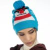Bonnet d'hiver en tricot pour femmes - Modèle Neige