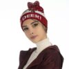 Bonnet d'hiver en tricot pour femmes - Modèle Neige