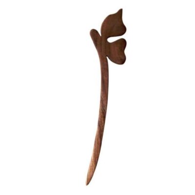 Bâtonnet de cheveux en bois fait main Design Matter Aile de Papillon Grande Taille
