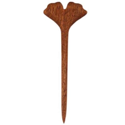Bâtonnet de cheveux en bois fait main Design Matter Grande Taille Modèle Moth