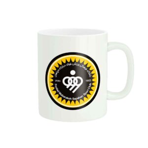 → Mug de Supporter – Logo du Club de Football Foolad Mobarakeh Sepahan