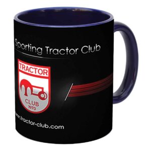Mug de Supporter – Logo du Club de Football Tractor Noir