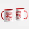 → Mug de Supporter - Logo du Club de Football Tractor Rouge & Blanc