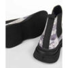 Bottes Chelsea à imprimé graffiti – Cuir synthétique avec motif de poisson