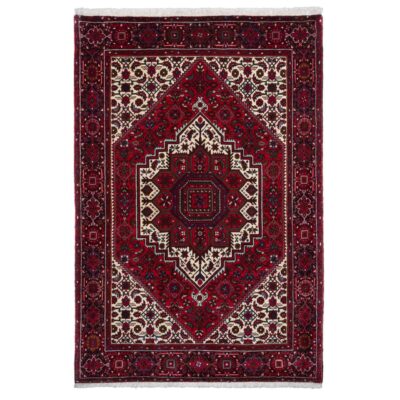 Tapis persan noué à la main chef-d’œuvre Zanjan en laine Sahar
