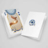 Carte de vœux pliable "Ramadan Kareem" avec pochette