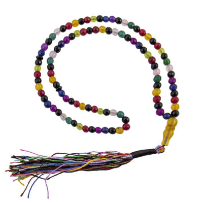 Chapelet islamique en agate “Umm al-Banin” avec 101 perles