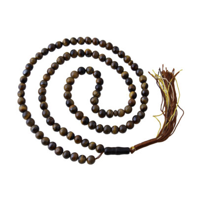 Chapelet islamique Œil de tigre – 101 perles de prière
