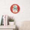 Horloge Murale Islamique avec Élégance Imprimée du Verset Wa In Yakad