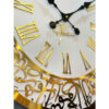 Horloge Murale Islamique avec Calligraphie Wa In Yakad et Chiffres Romains