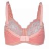 Ensemble de lingerie soutien-gorge en dentelle & string avec bretelles réglables pour femmes