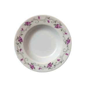 Ensemble de Assiettes en Mélamine – Compatible Lave-vaisselle (Pack de 6)