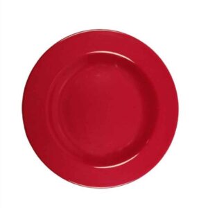 Ensemble d’Assiettes en Mélamine, Compatible Lave-vaisselle pour Usage Quotidien, Pack de 6