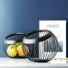 Panier à fruits en fil métallique à usage multifonctionnel