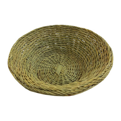 Panier en Osier Tressé avec Couvercle – Idéal pour l’Organisation à la Maison