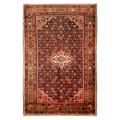 Tapis persan noué à la main chef-d’œuvre Zanjan style traditionnel