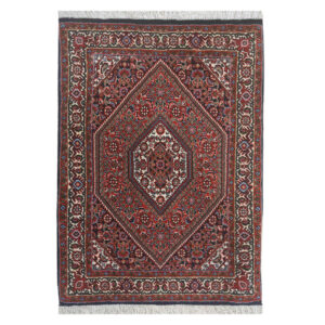 Tapis persan noué à la main chef-d’œuvre Zanjan motif Herati en laine
