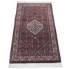 Tapis persan noué à la main chef-d'œuvre Zanjan en coton et laine Sara