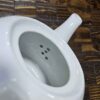 Théière de service en porcelaine avec design grec clé grecque No1