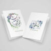 Carte de vœux "Ramadan Mubarak" pour les musulmans – Modèle Floral
