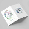 Carte de vœux "Ramadan Mubarak" pour les musulmans – Modèle Floral