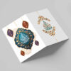Carte de vœux "Ramadan Mubarak" pour les musulmans – Design Traditionnel