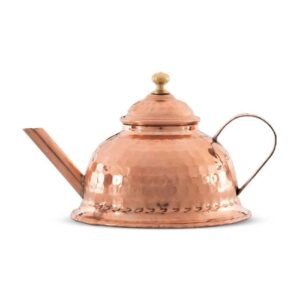 Théière Infuseur de Safran Fabriquée à la Main par Martelage