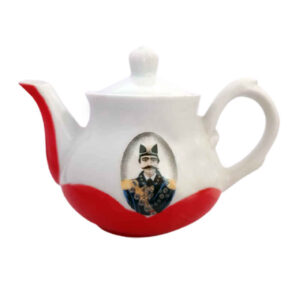 Théière Infuseur de Safran avec Motif Persan Qajari Modèle Naser al-Din Shah