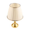 Lampe de table avec abat-jour conique en tissu – modèle Dlt