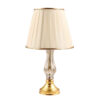 Lampe de table avec abat-jour conique en tissu – modèle Elis