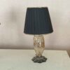 Lampe de table avec abat-jour conique en tissu – modèle Nasim