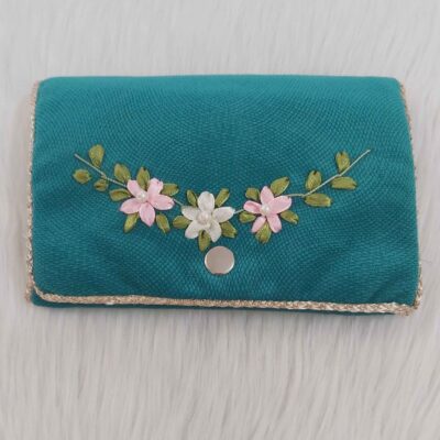 Tapis de prière de voyage pour musulman taille poche et portable Sajada Floral