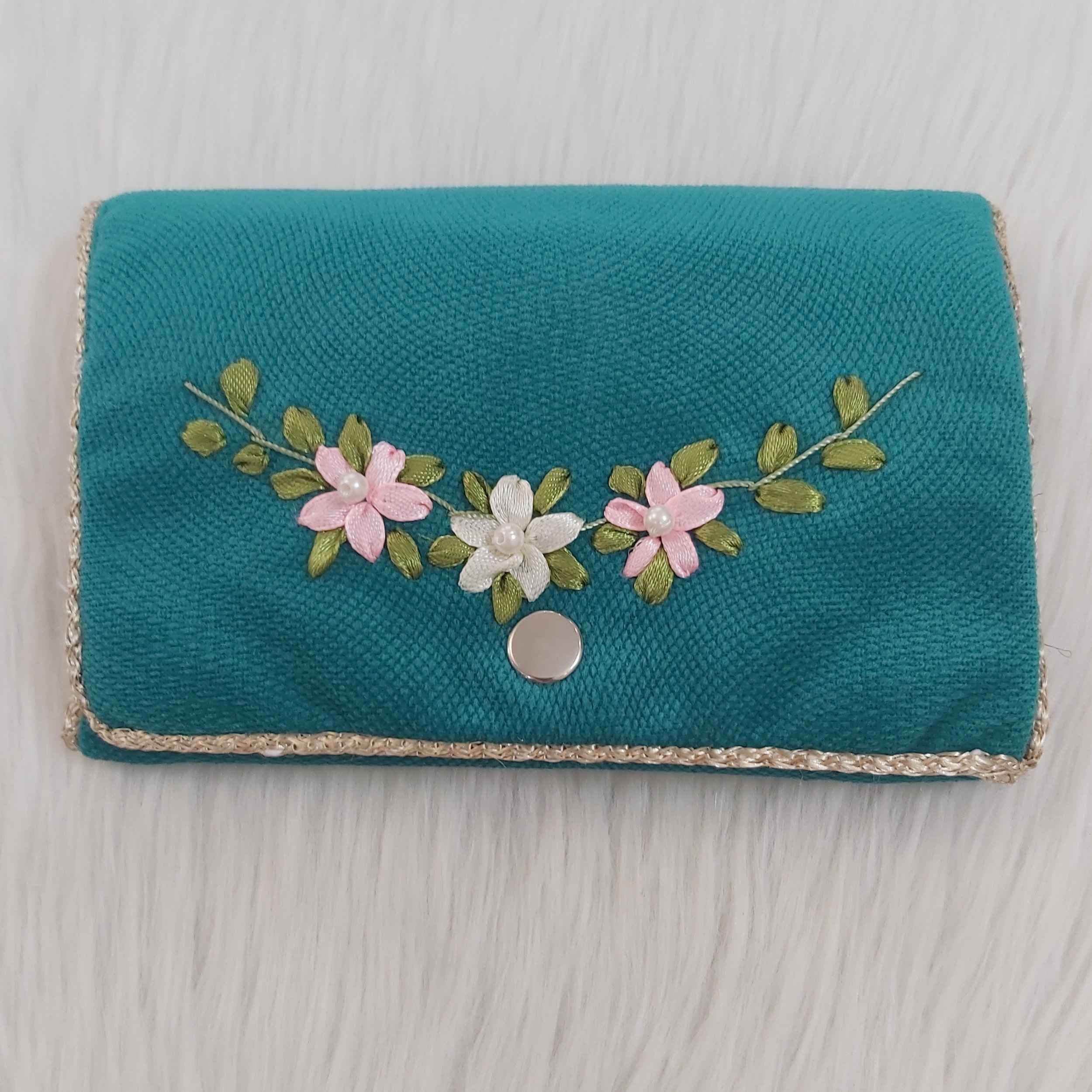 Tapis de prière de voyage pour musulman taille poche et portable Sajada Floral