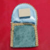 Tapis de prière de voyage pour musulman taille poche et portable Sajada Bleu