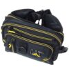 Sac banane en toile chenille avec 4 poches - Idéal pour les voyages et les activités extérieures
