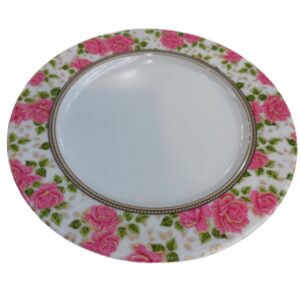 Ensemble de Assiettes en Mélamine pour Usage Quotidien – Légères (Pack de 6)